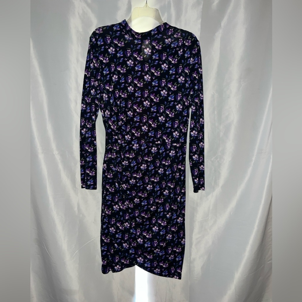 Orsay Size 42 Floral Dress Length 41” Viscose Spandex #J2
